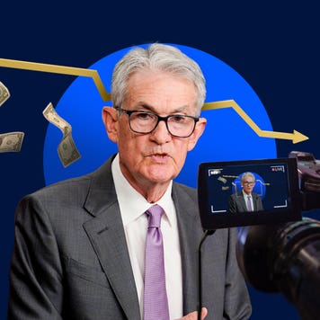 Illustration of Fed Chair Jerome Powell